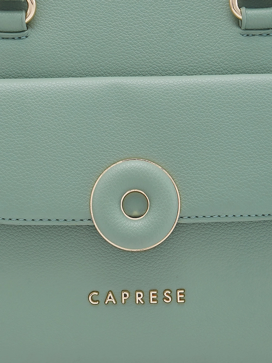 Caprese Jackie Medium Green Satchel Bag