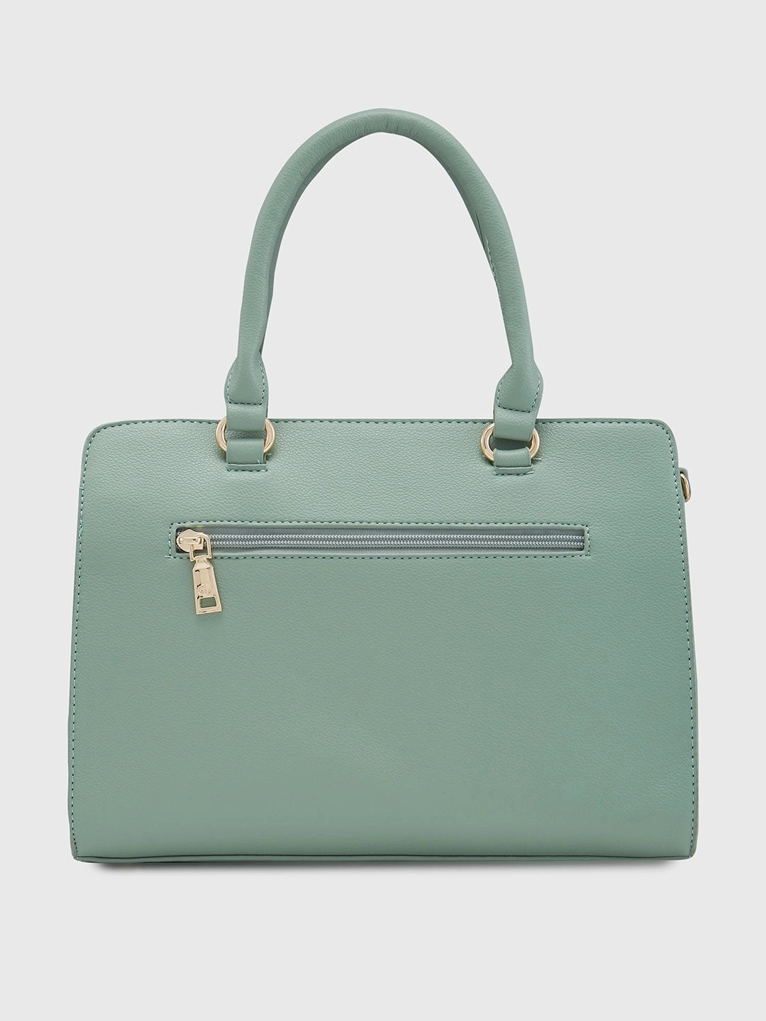 Caprese Jackie Medium Green Satchel Bag