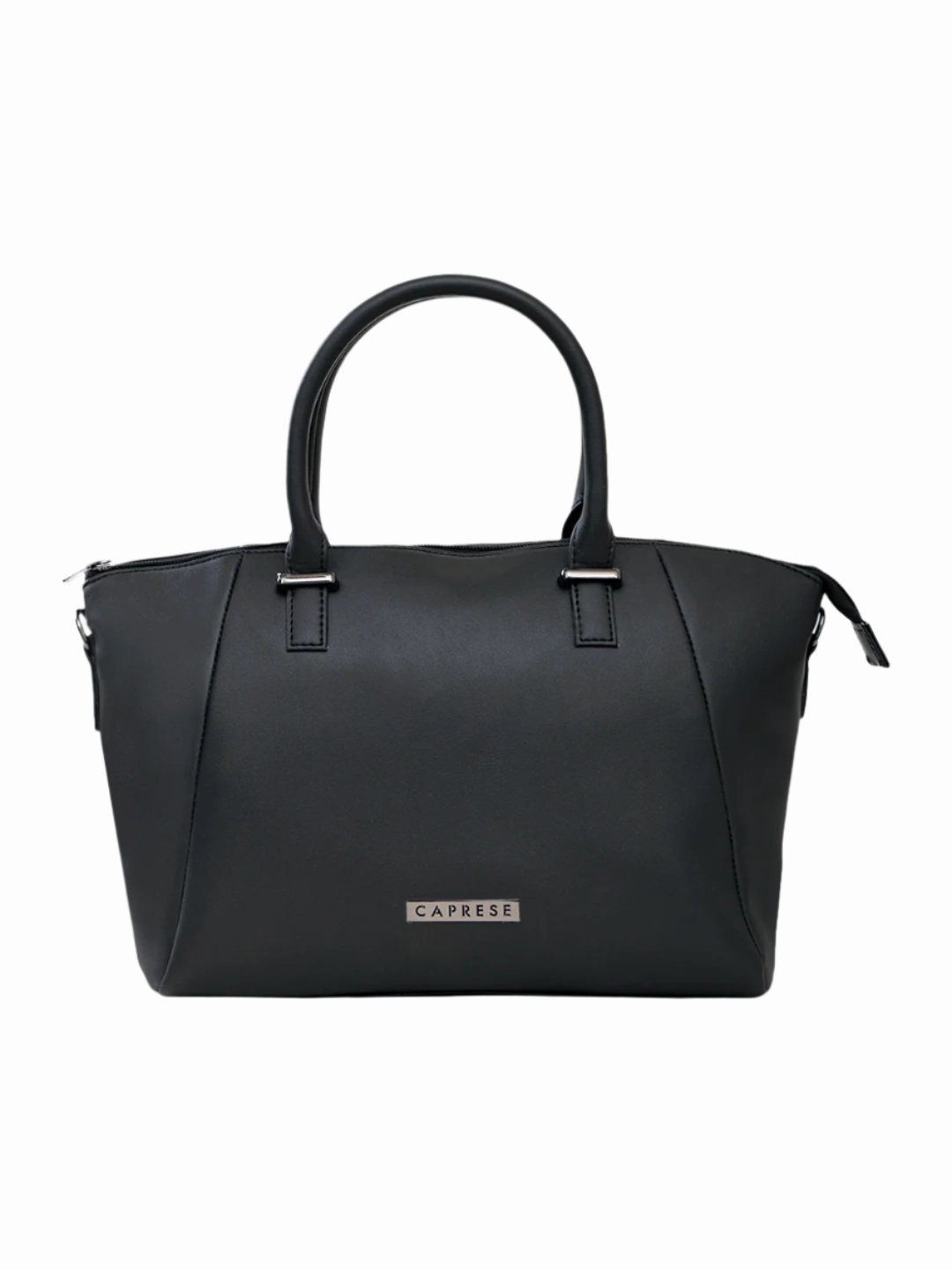 Caprese Jessy Small Black Satchel Bag