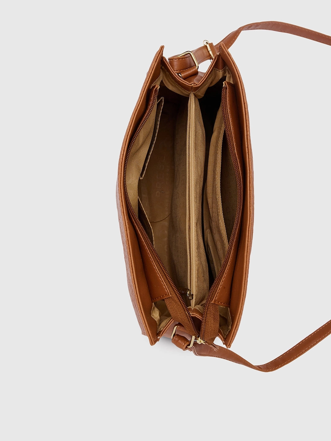 Caprese Jill Medium Brown Satchel Bag