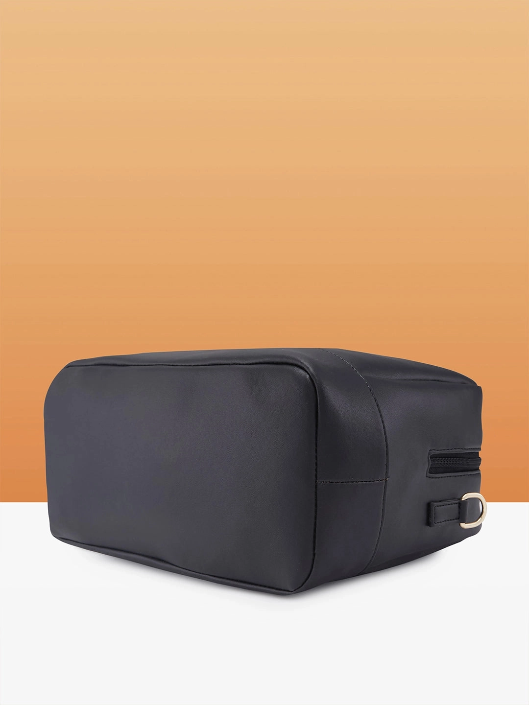 Caprese Jones Small Black Satchel Bag