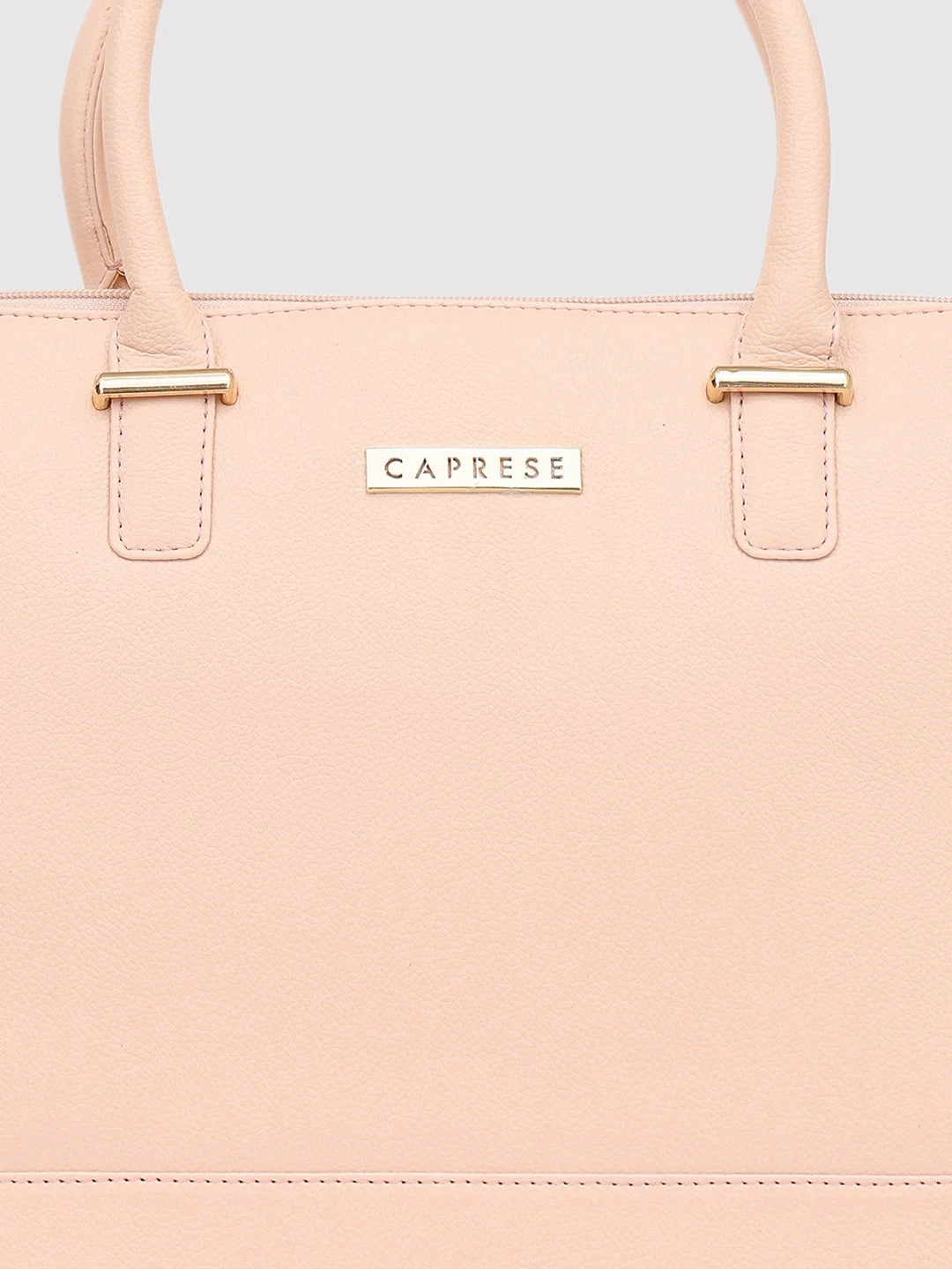 Caprese Lisa Medium Light Pink Satchel Bag