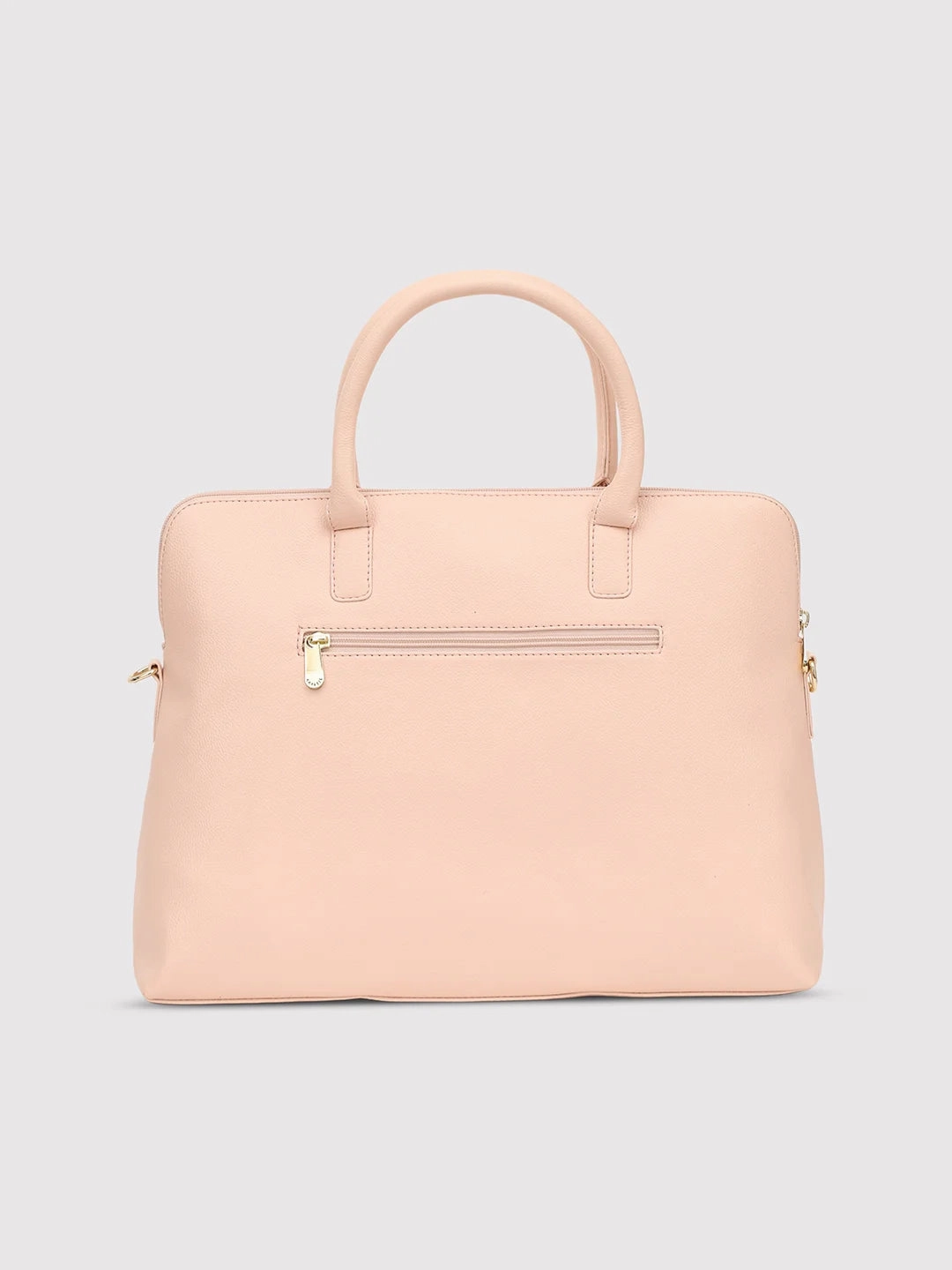 Caprese Lisa Medium Light Pink Satchel Bag