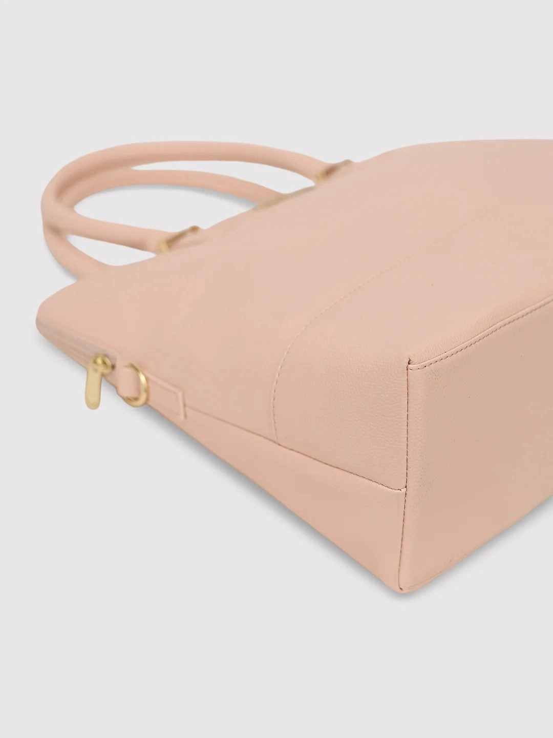 Caprese Lisa Medium Light Pink Satchel Bag