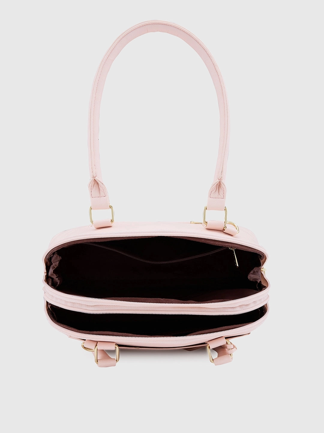 Caprese Montana Small Blush Satchel Bag