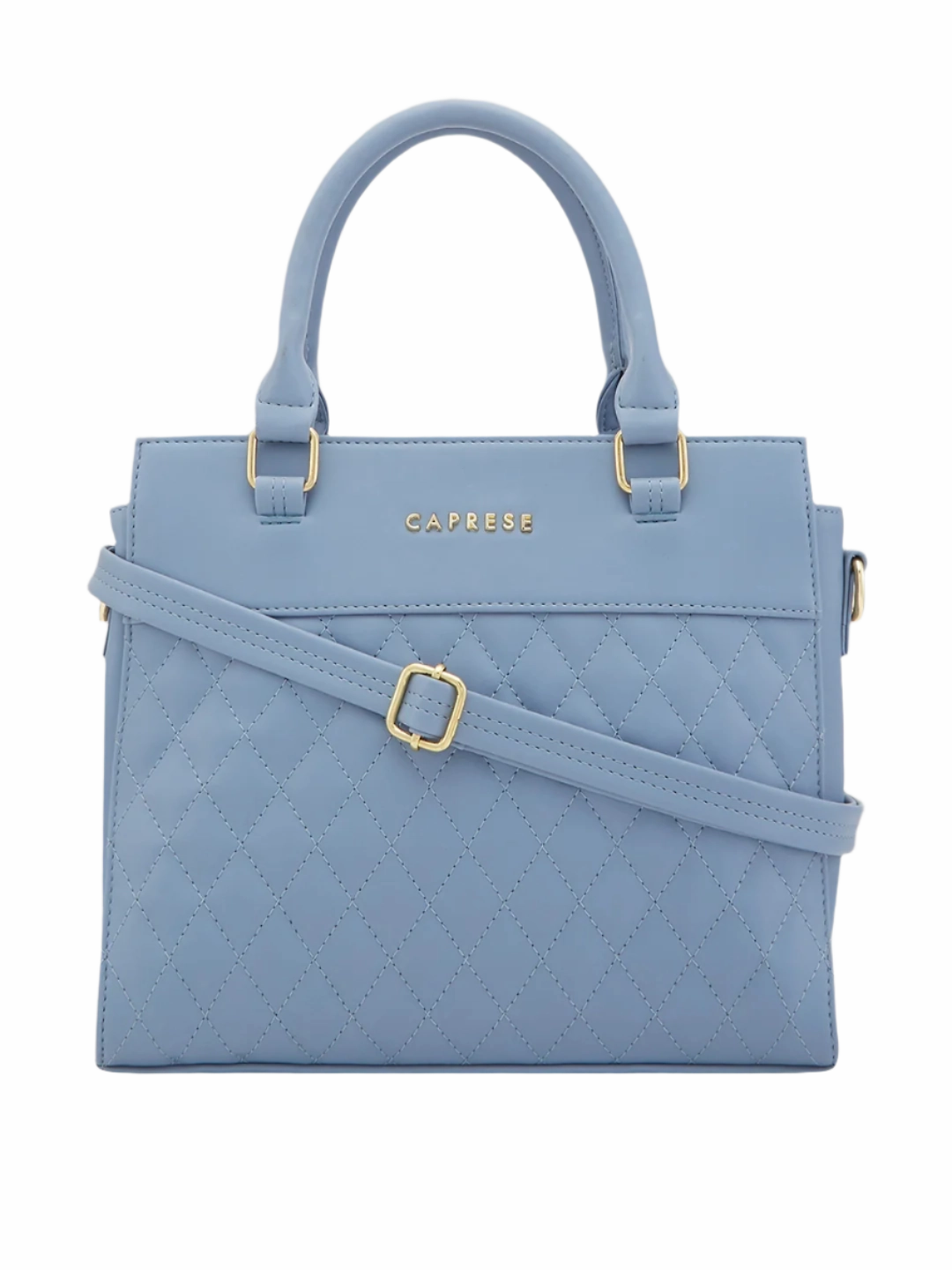 Caprese Myra Medium Blue Satchel Bag