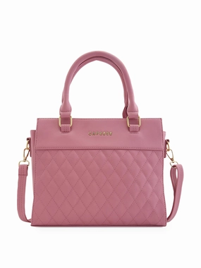 Caprese Myra Medium Pink Satchel Bag Bag