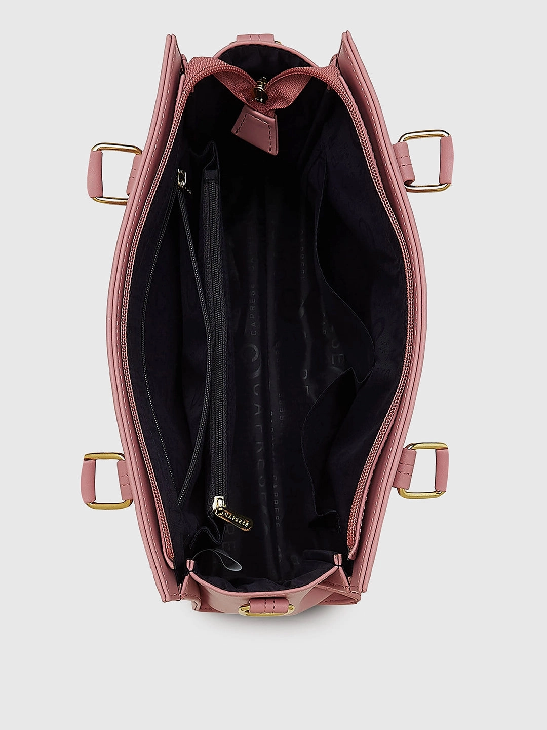 Caprese Myra Medium Pink Satchel Bag Bag