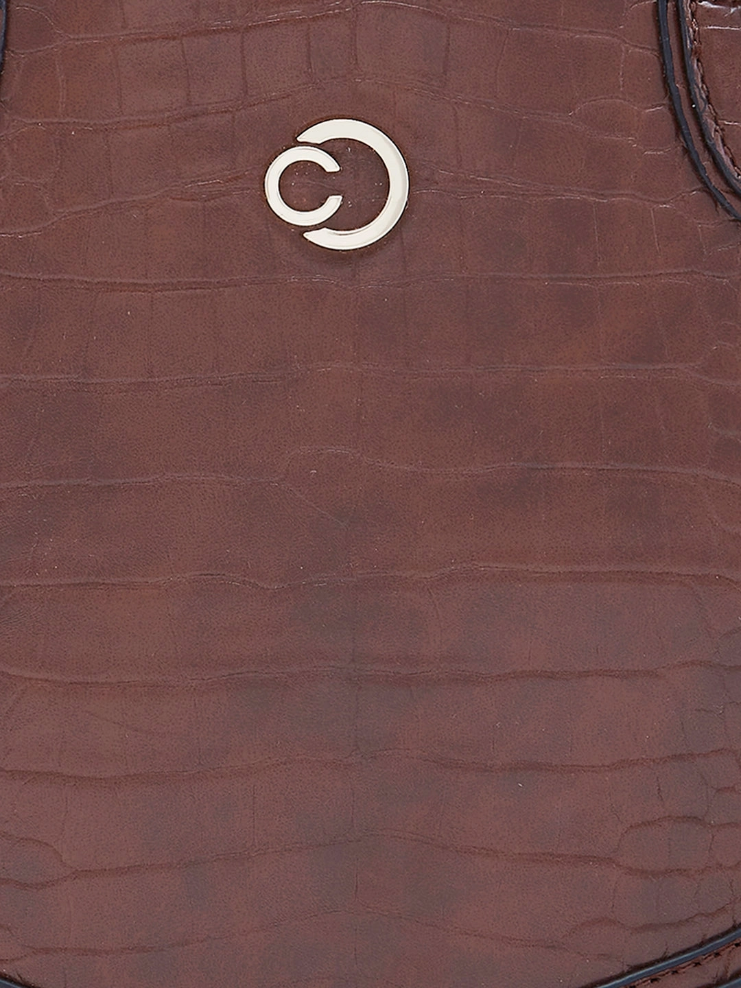 Caprese Nicole Small Brown Satchel Bag