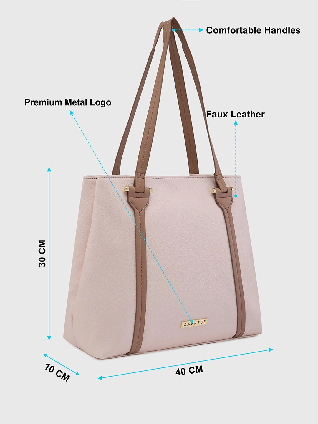 Caprese Nora Medium Softee Satchel Bag