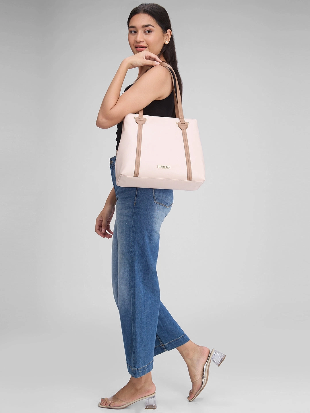 Caprese Nora Medium Softee Satchel Bag