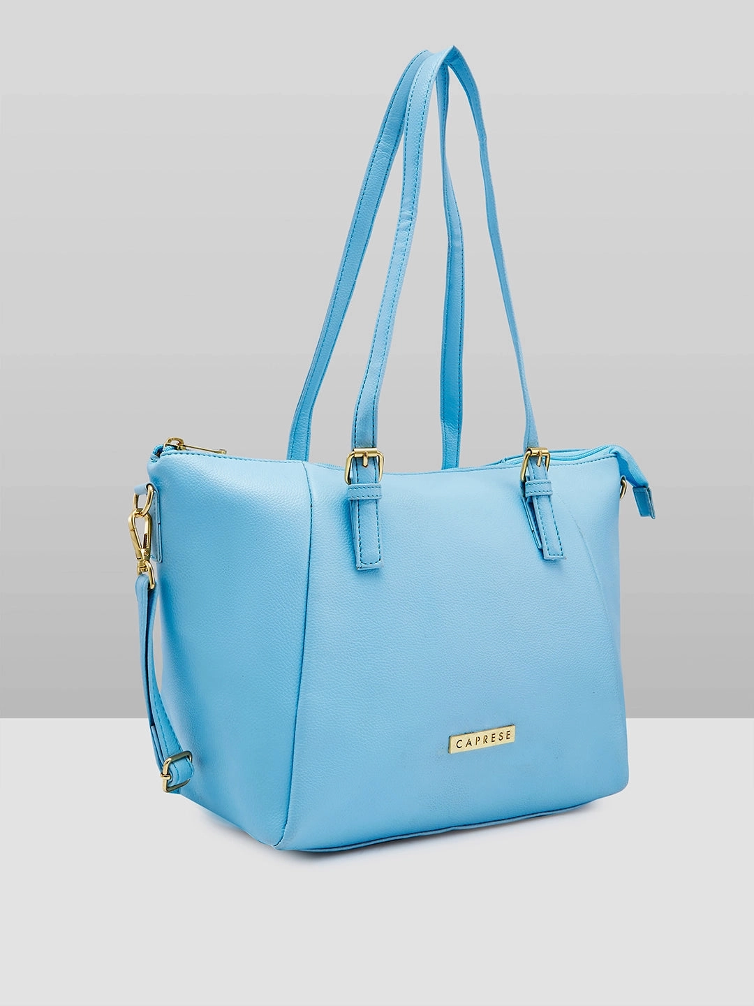 Caprese Opium Medium Blue Satchel Bag