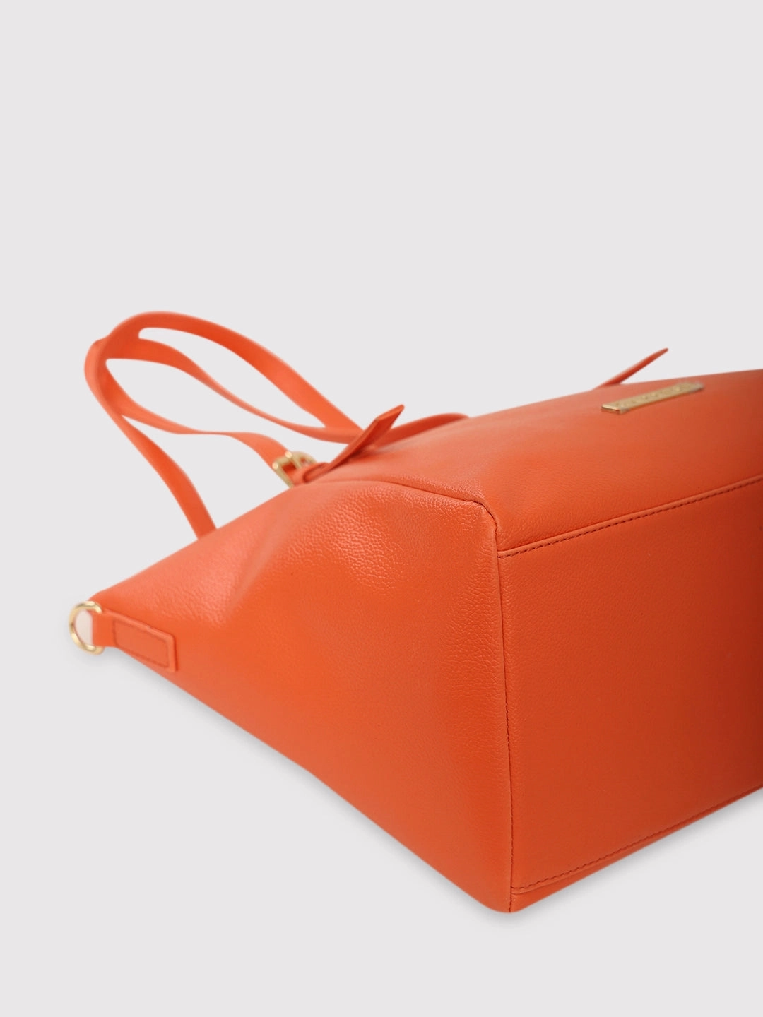 Caprese Opium Medium Coral Satchel Bag