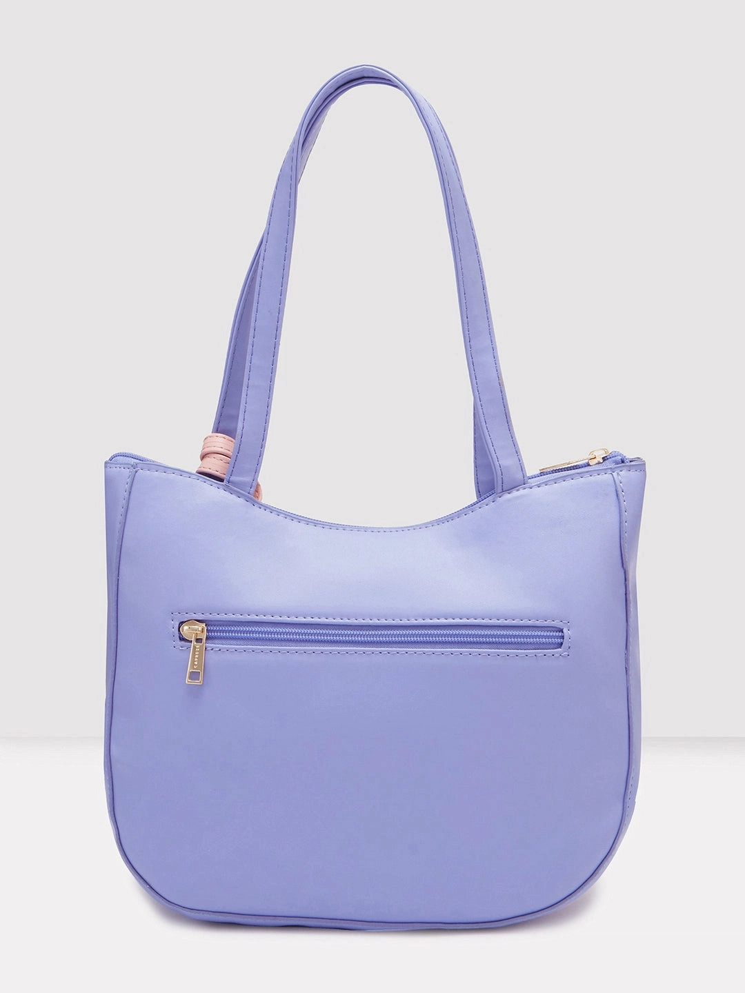 Caprese Pyxis Medium Lavender Satchel Bag