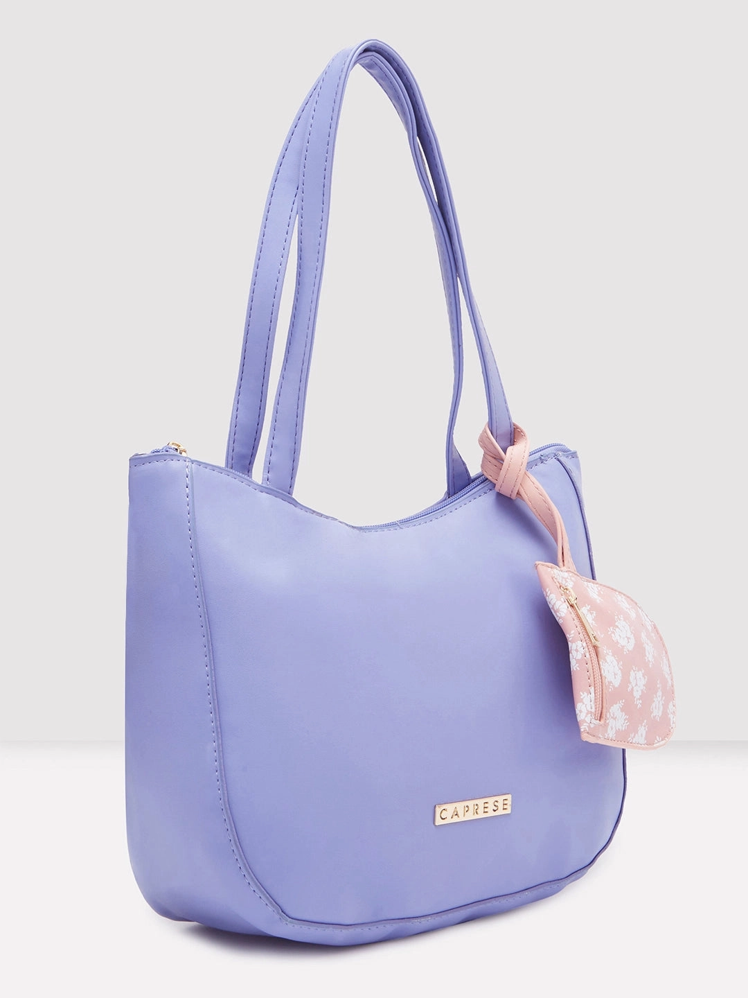 Caprese Pyxis Medium Lavender Satchel Bag