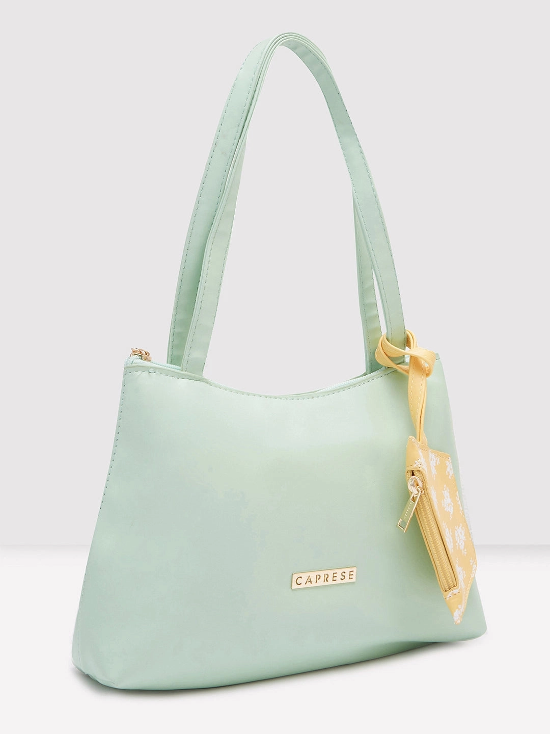 Caprese Pyxis Small Mint Satchel Bag