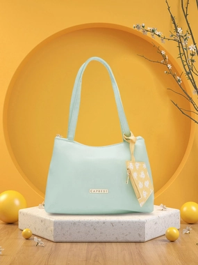 Caprese Pyxis Small Mint Satchel Bag