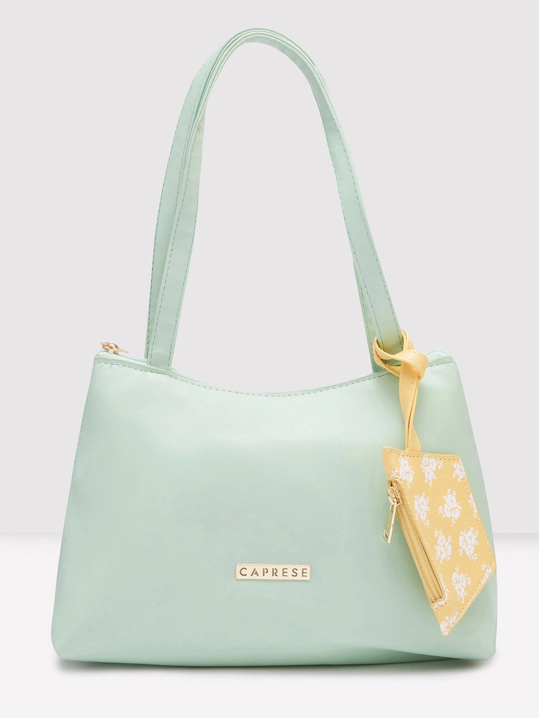 Caprese Pyxis Small Mint Satchel Bag