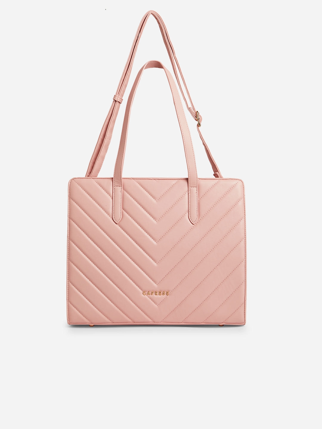 Caprese Riko Large Powder Pink Satchel Bag