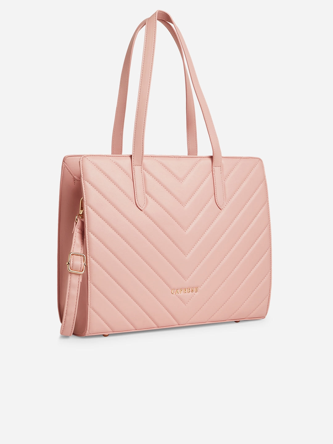 Caprese Riko Large Powder Pink Satchel Bag