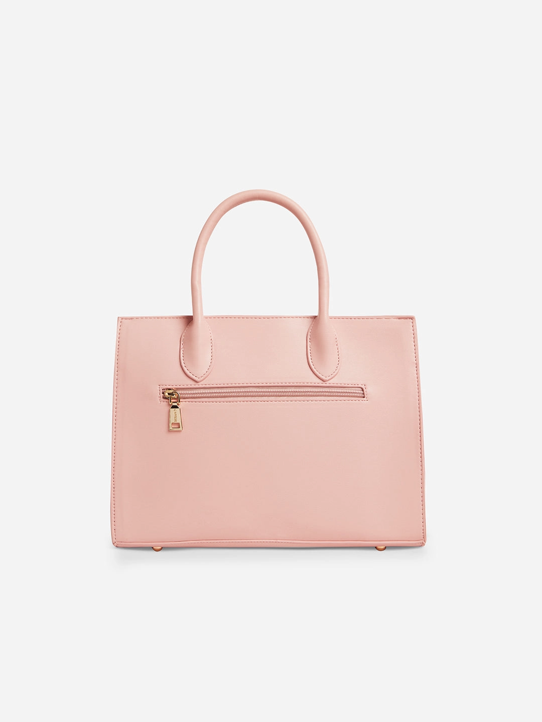 Caprese Riko Medium Powder Pink Satchel Bag