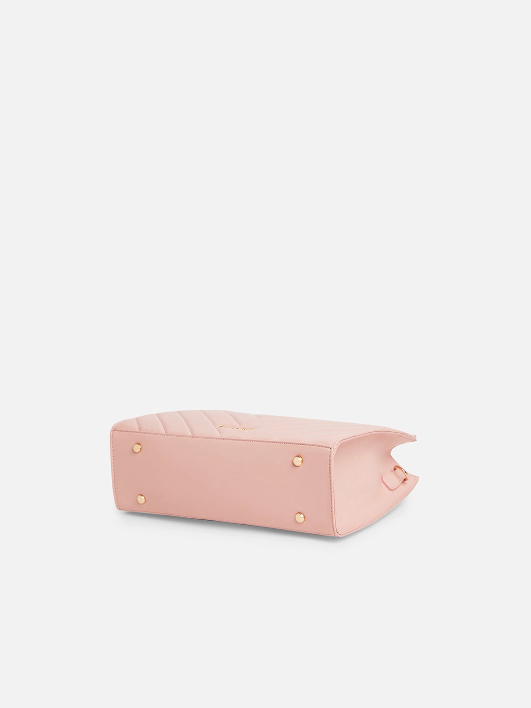 Caprese Riko Medium Powder Pink Satchel Bag