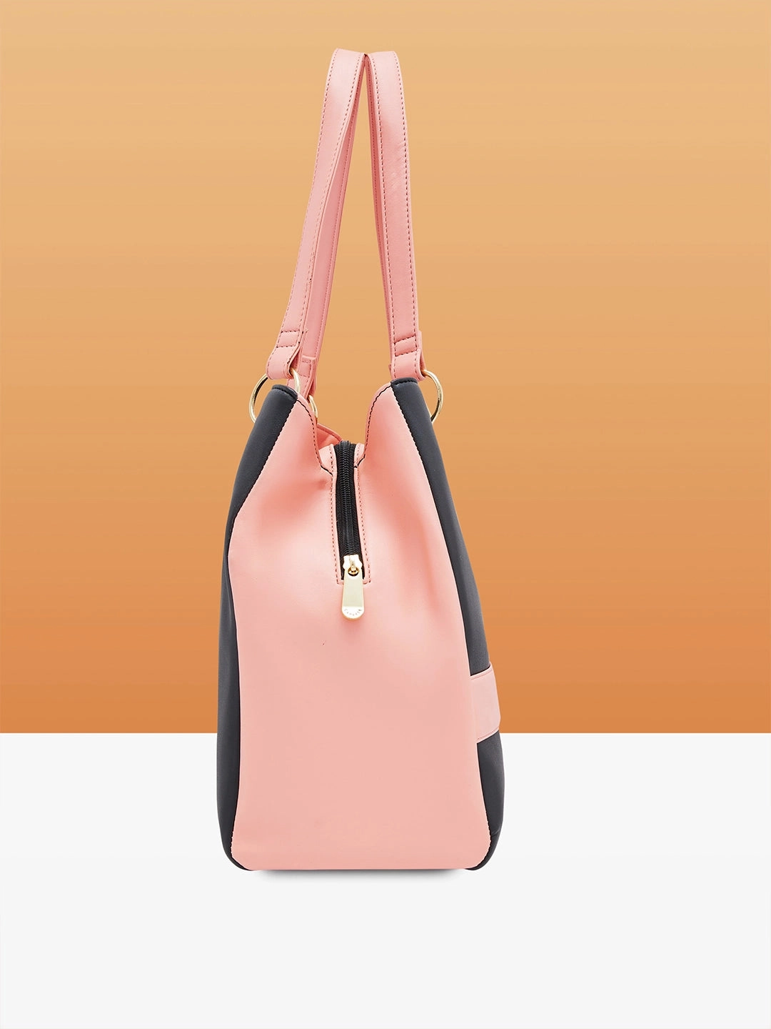Caprese Seri Small Black Satchel Bag