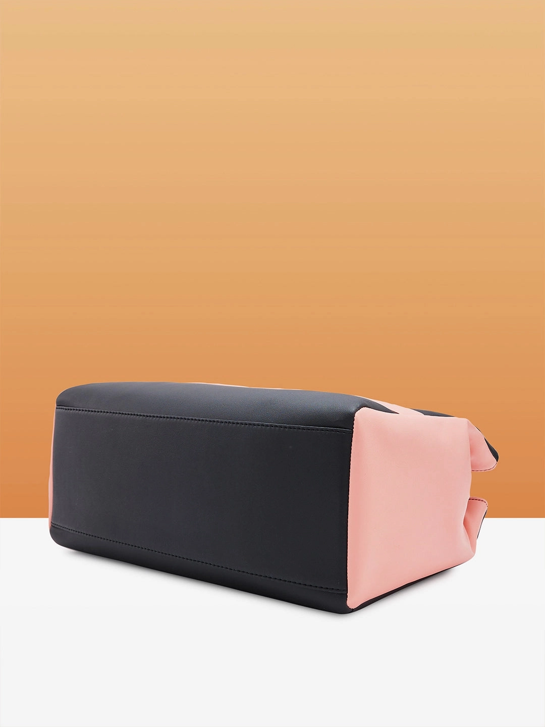 Caprese Seri Small Black Satchel Bag