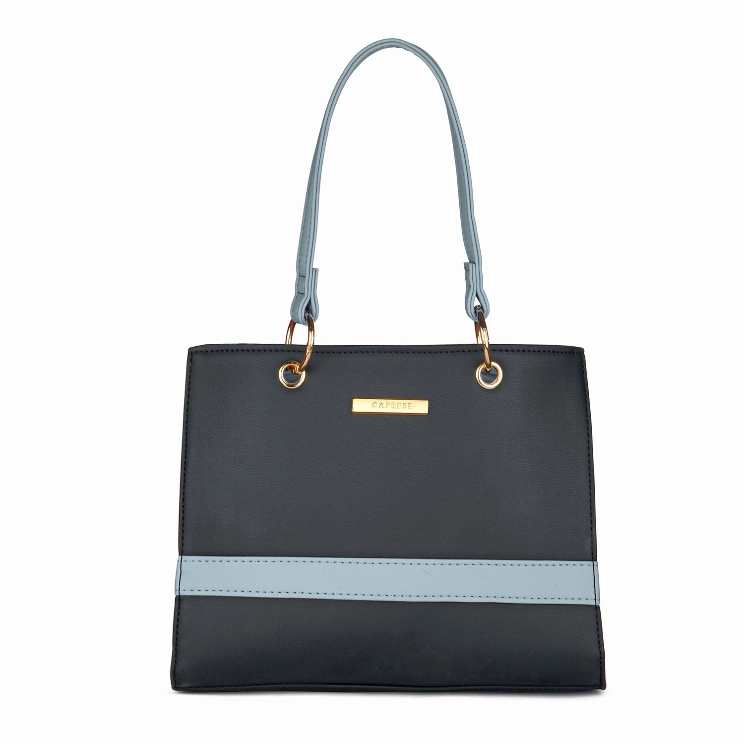 Caprese Seri Small Navy Satchel Bag