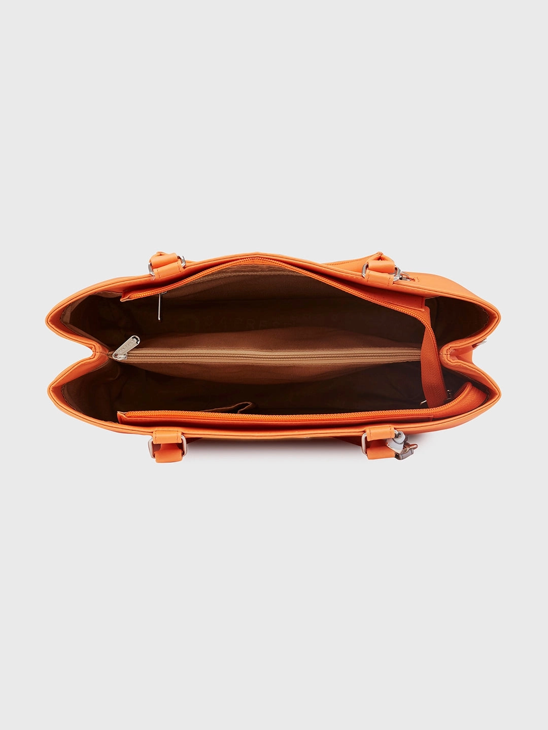 Caprese Shally Medium Orange Satchel Bag