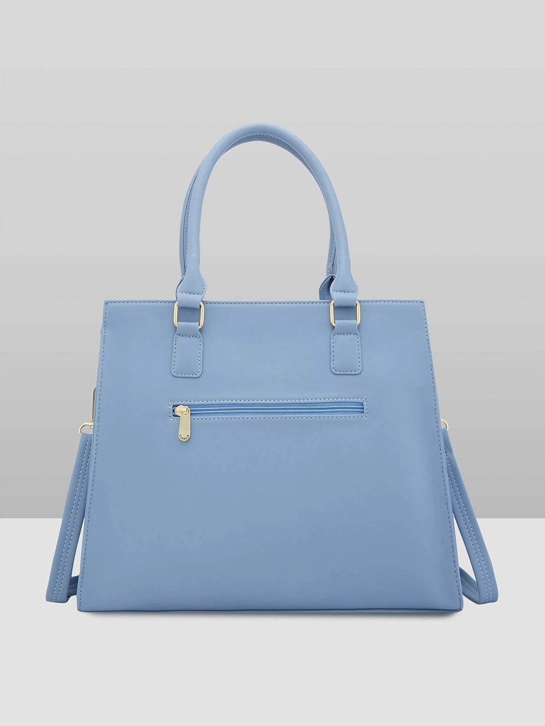 Caprese Sheena Large Blue Satchel Bag