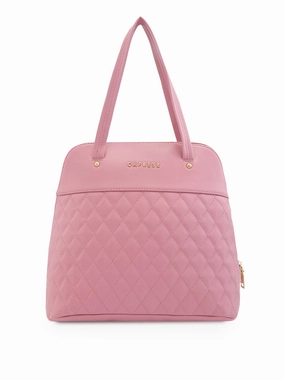 Caprese Syra Medium Pink Satchel Bag Bag