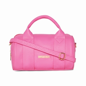 Caprese Teresa Small Pink Satchel Bag