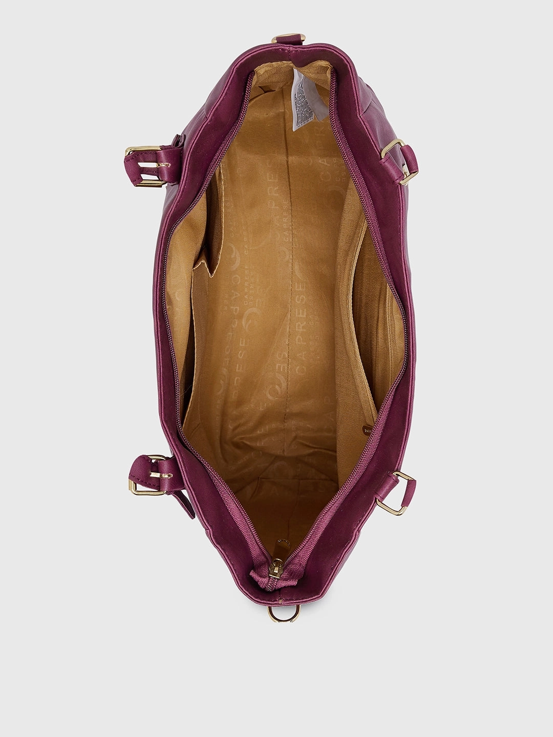 Caprese Vincita Medium Red Satchel Bag