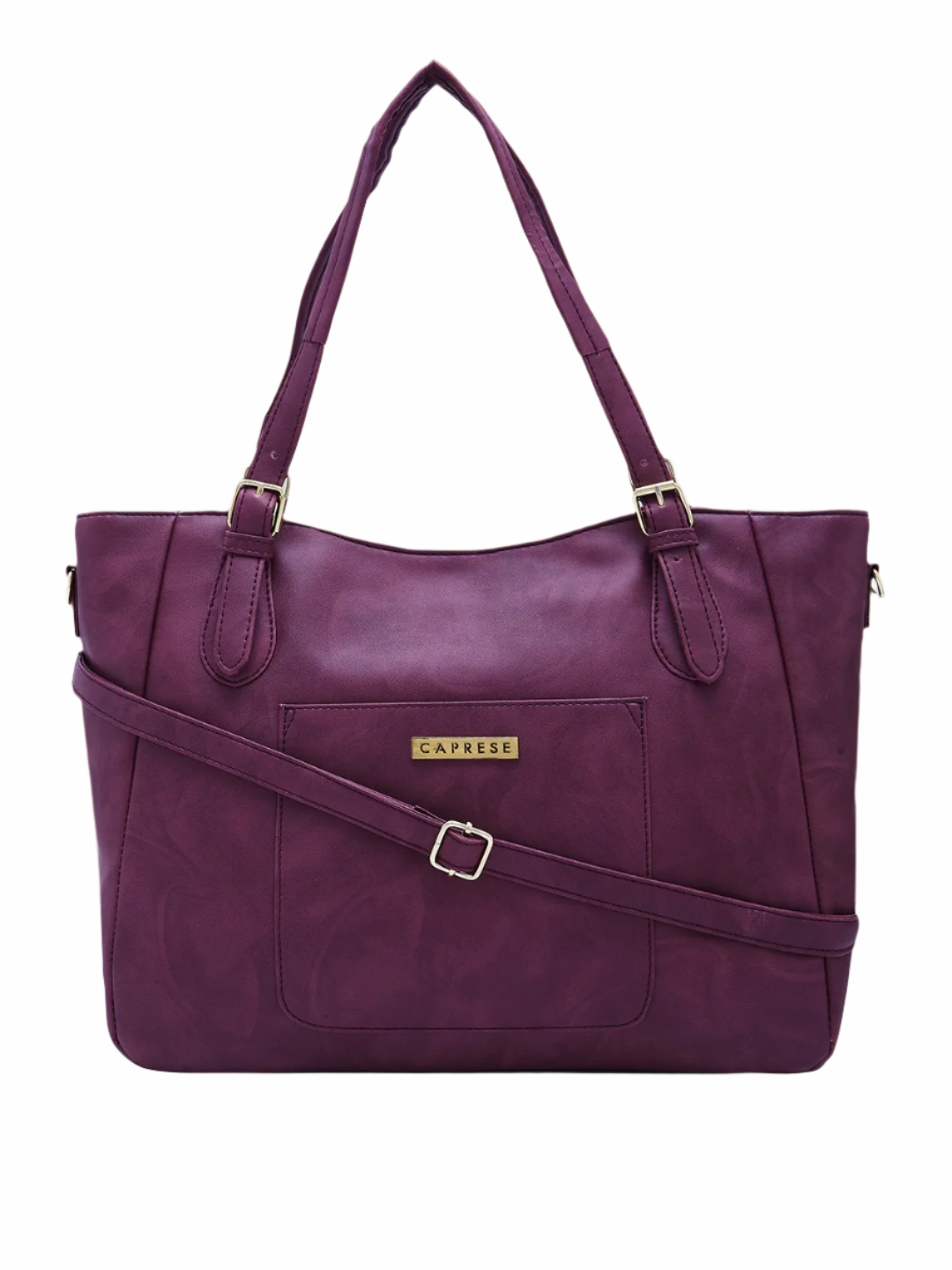 Caprese Vincita Medium Red Satchel Bag