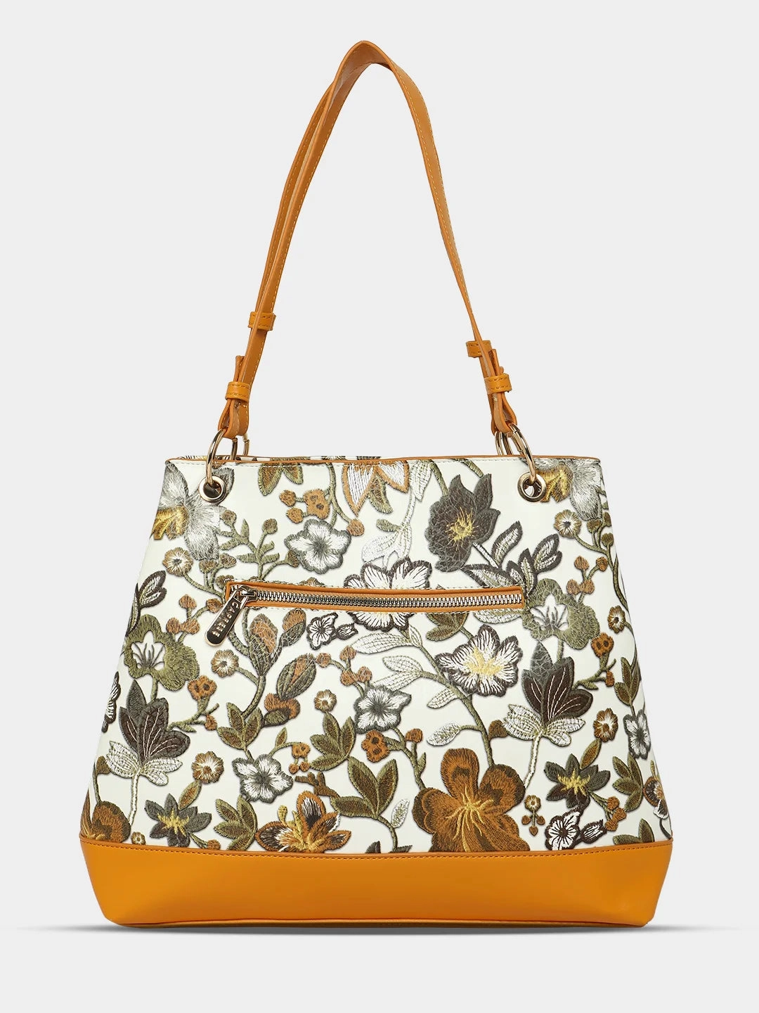 Caprese Wren Large Ochre Satchel Bag