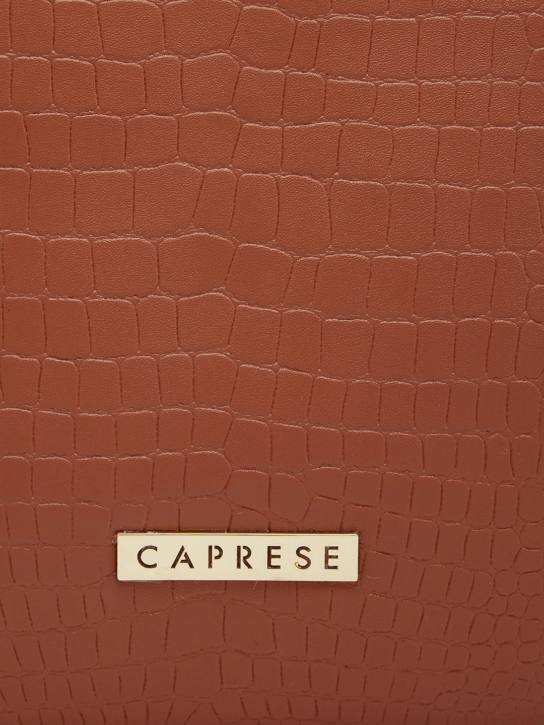 Caprese Zoia Medium Dark Brown Satchel Bag