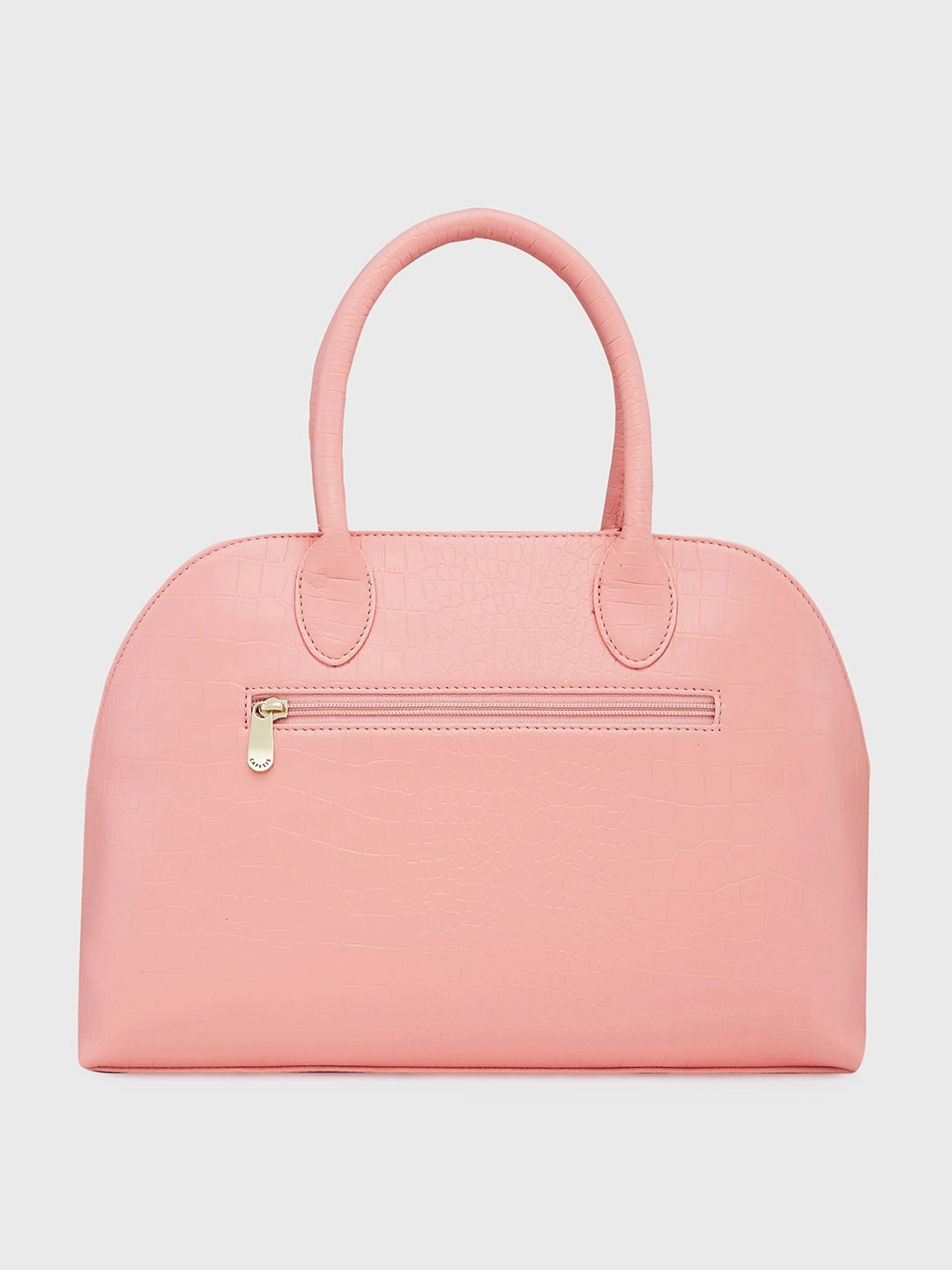 Caprese Zoia Medium Salmon Satchel Bag
