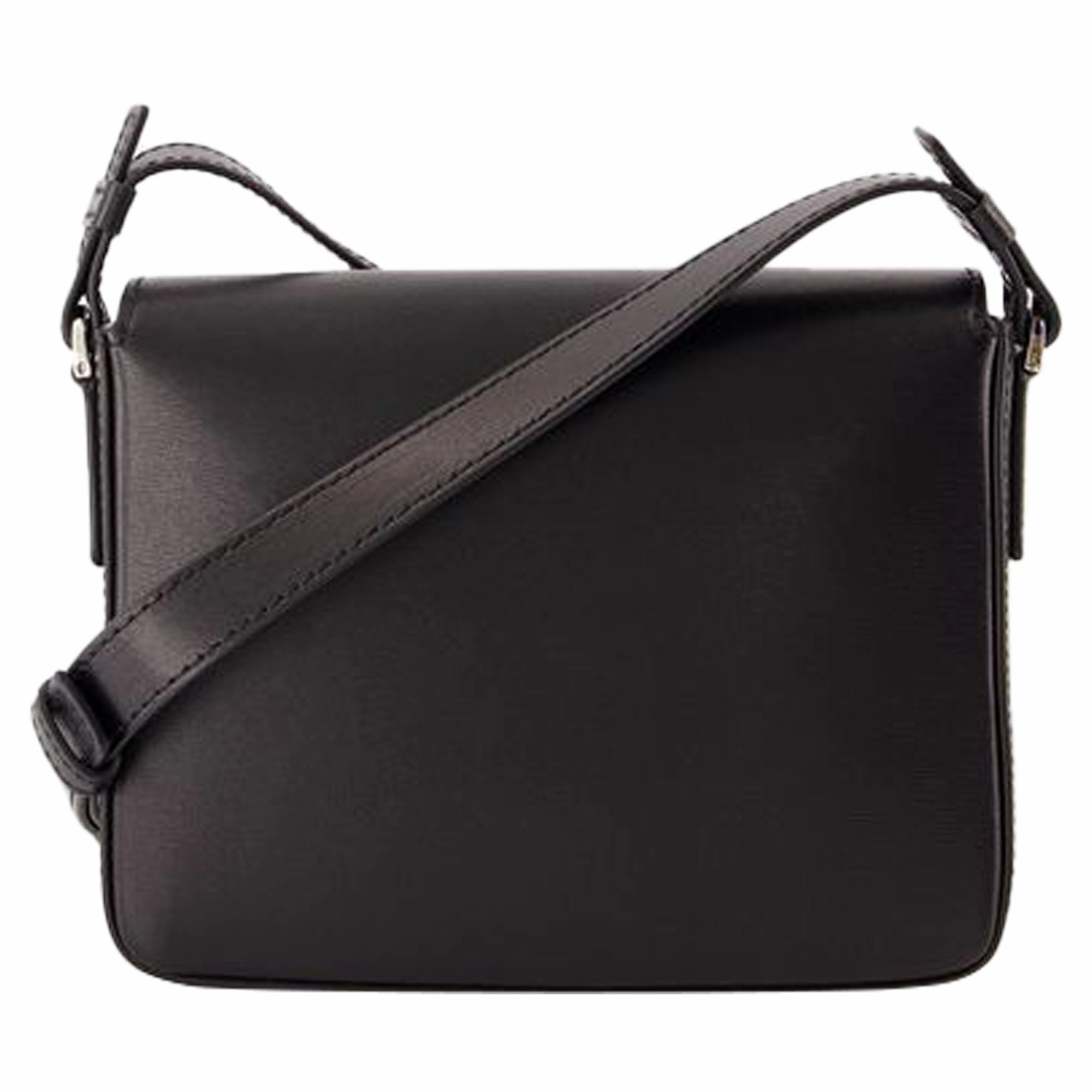 Cargo Wallet On Chain - Versace - Leather - Black