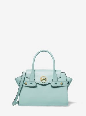 Carmen Medium Faux Leather Belted Satchel