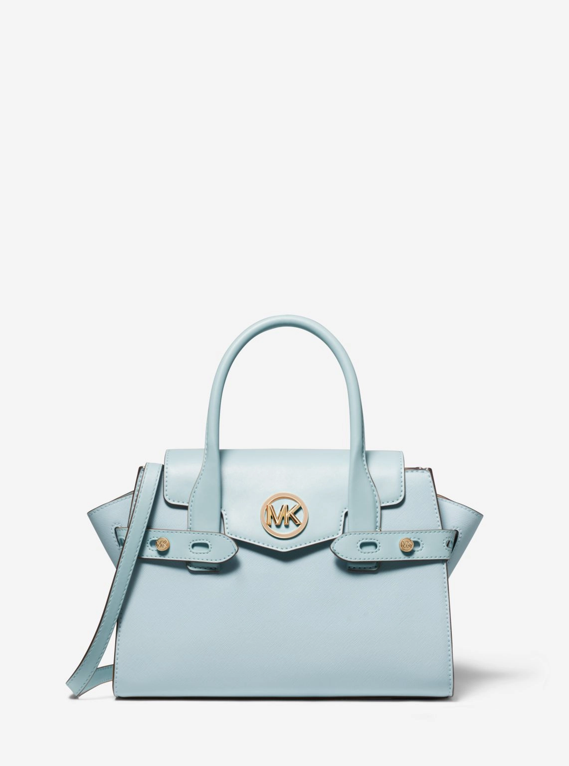 Carmen Medium Faux Leather Belted Satchel