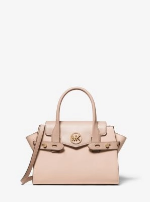 Carmen Medium Faux Leather Belted Satchel