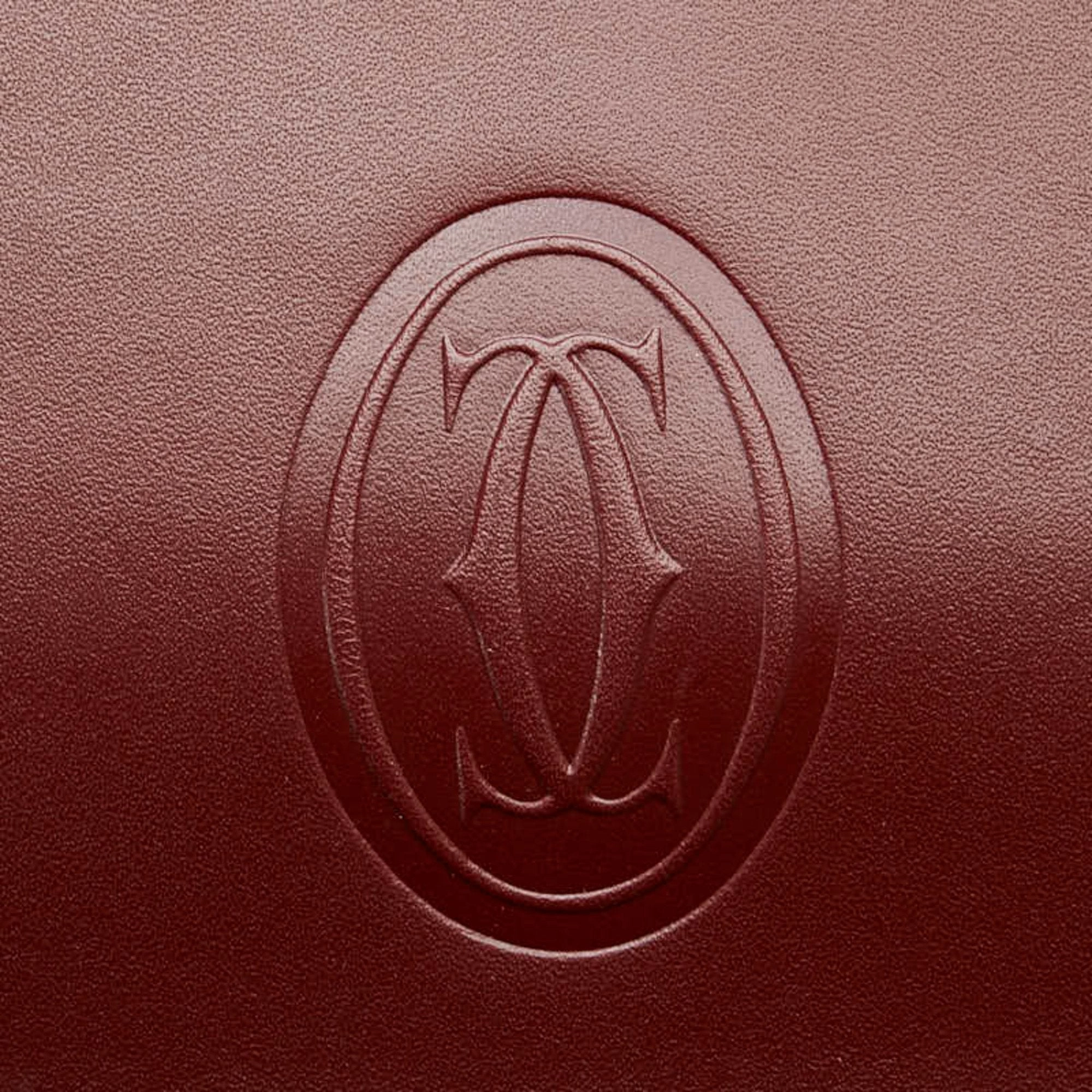 Cartier Leather Handbag (Pre-Owned)