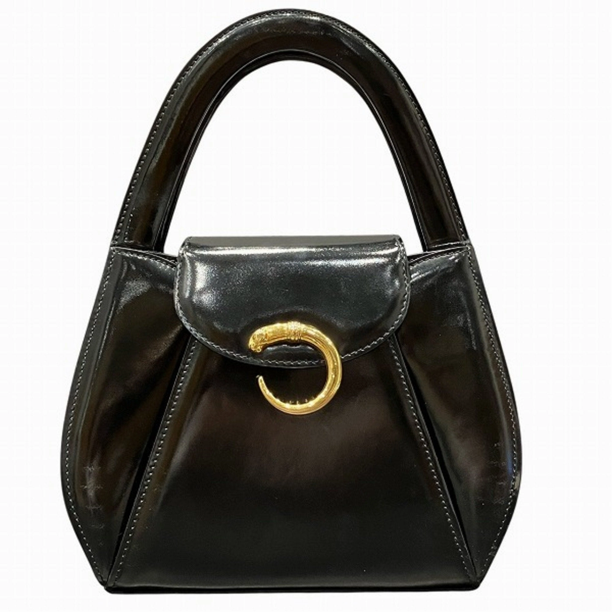 Cartier Leather Handbag (Pre-Owned)