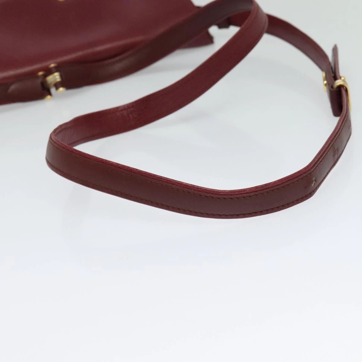 Cartier Must De Cartier Leather Shoulder Bag (Pre-Owned)