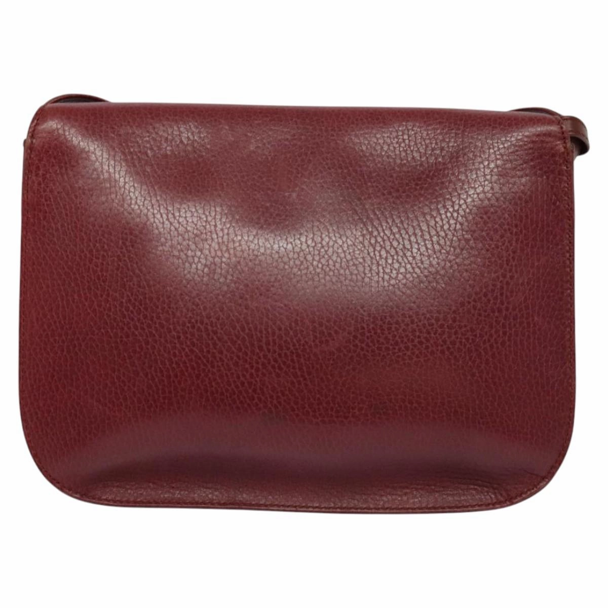 Cartier Must De Cartier Leather Shoulder Bag (Pre-Owned)