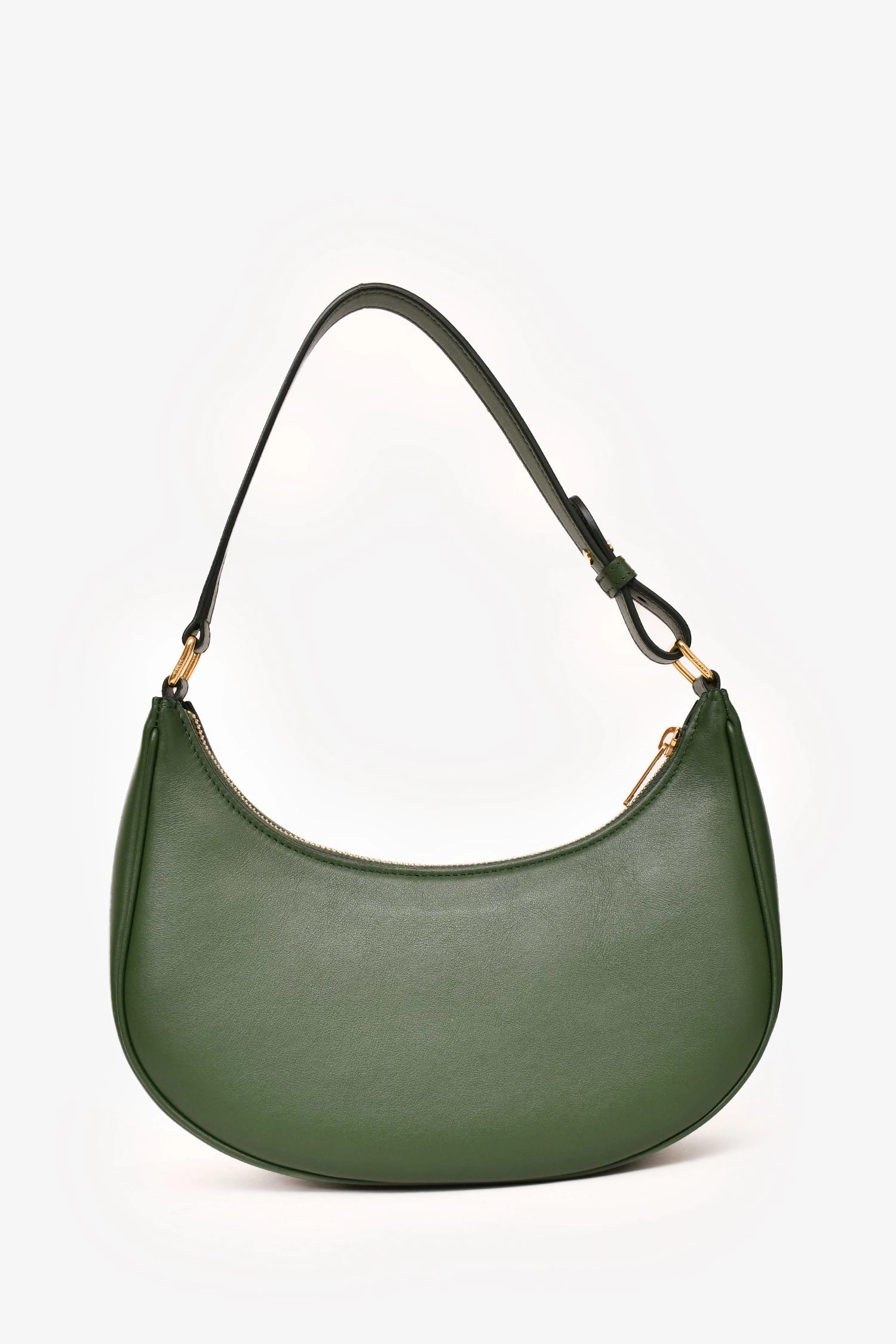 Celine 2017 Green Leather Ava Shoulder Bag