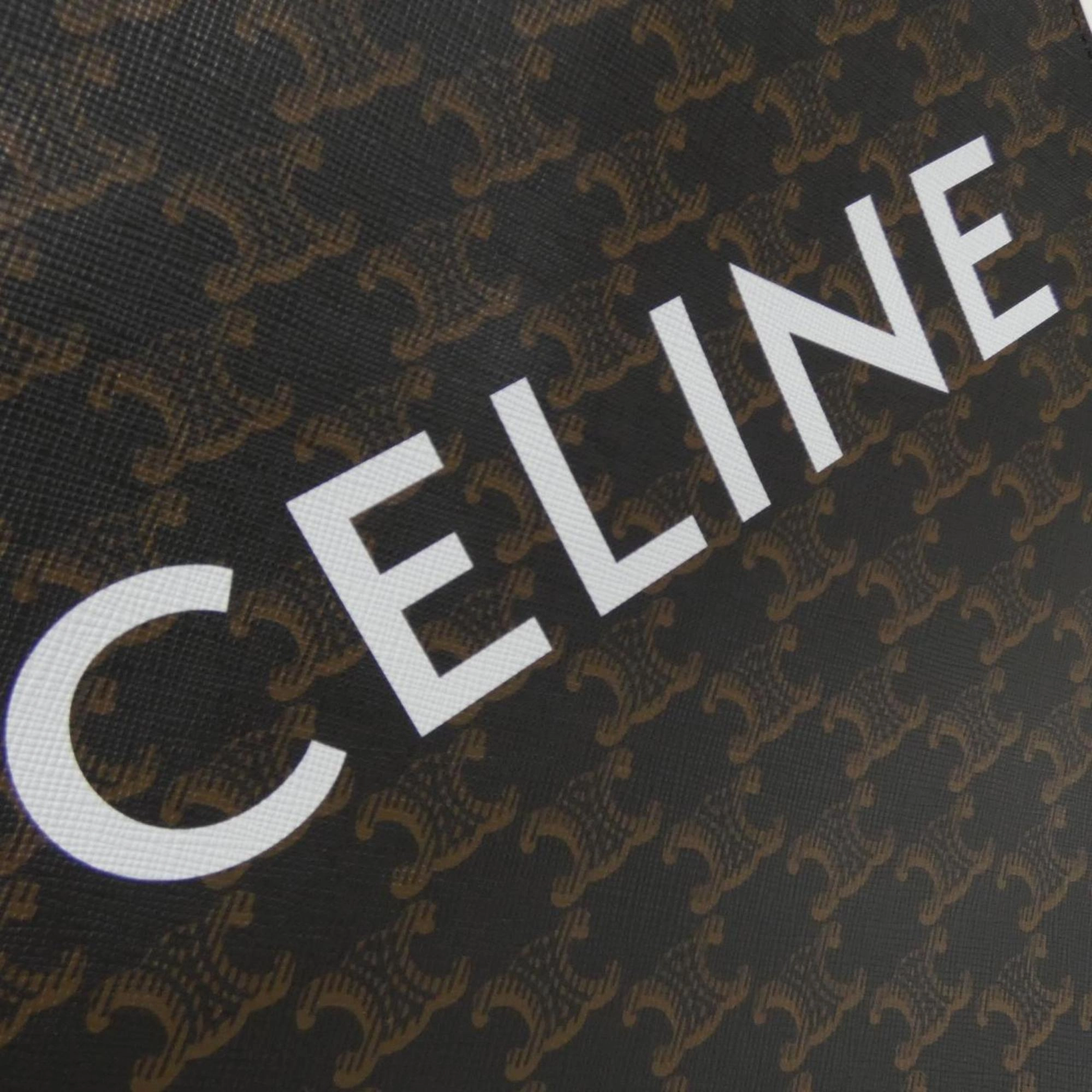 Celine Canvas Leather Handbag (Pre-Owned)