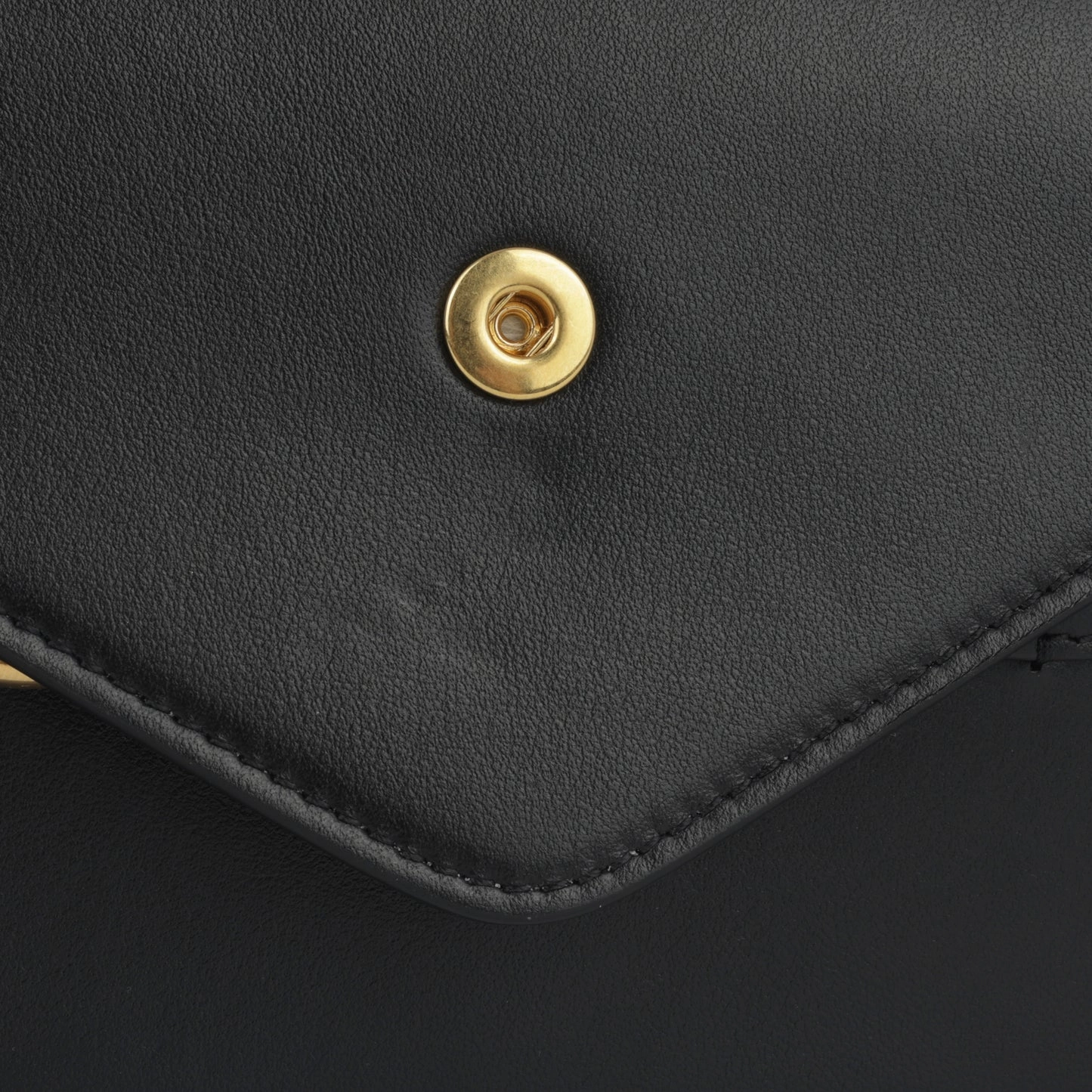 Celine Celine - Triomphe WOC - Black Smooth Calfskin GHW - Pre-Loved