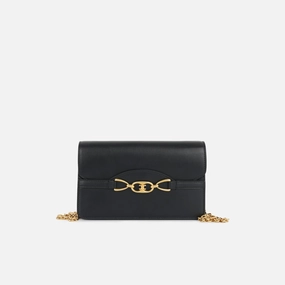 Celine Celine - Triomphe WOC - Black Smooth Calfskin GHW - Pre-Loved